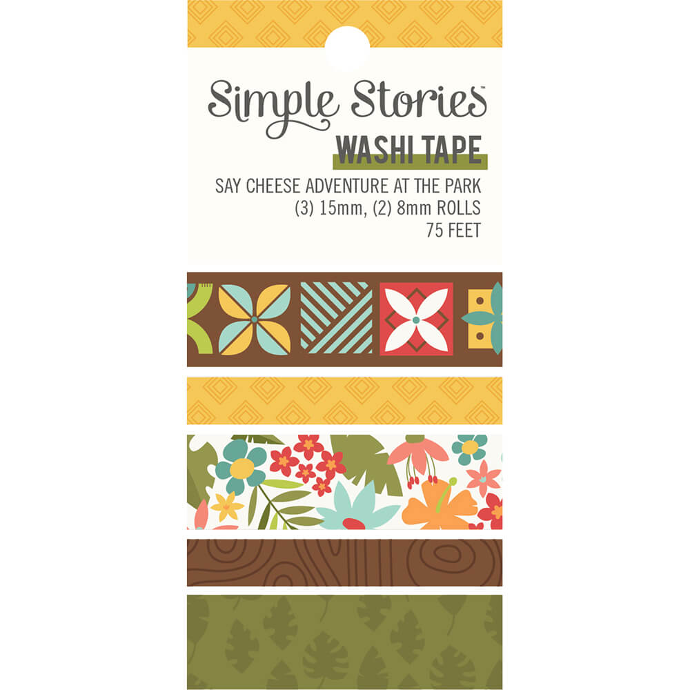 Say Cheese Adventure at the Park Washi Tape – Simple Stories Supply