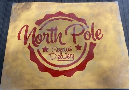 North Pole Special Delivery SVG Image File Download for Christmas Projects Online Sale