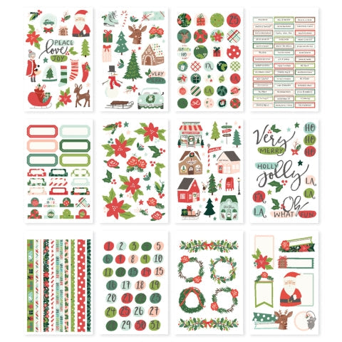 Santa’s Village Sticker Book – Simple Stories on Sale