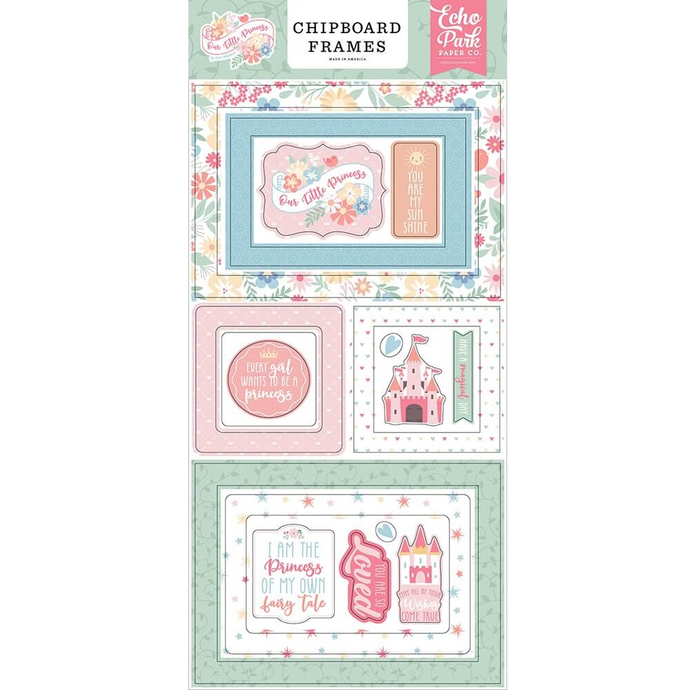 Our Little Princess Chipboard Frames – Echo Park Supply