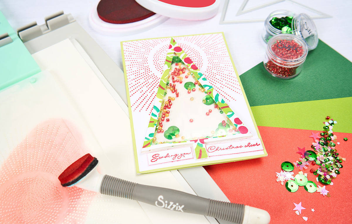 Shine Bright #2 A6 Stencil – Cosmopolitan by Stacey Park – Sizzix Fashion