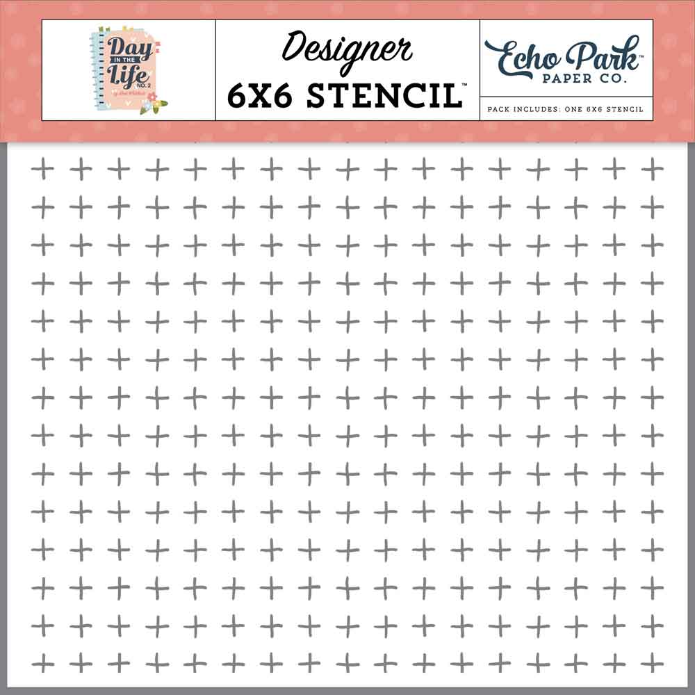Make It Happen Stencil – Day In The Life No.2 – Lori Whitlock – Echo Park Supply