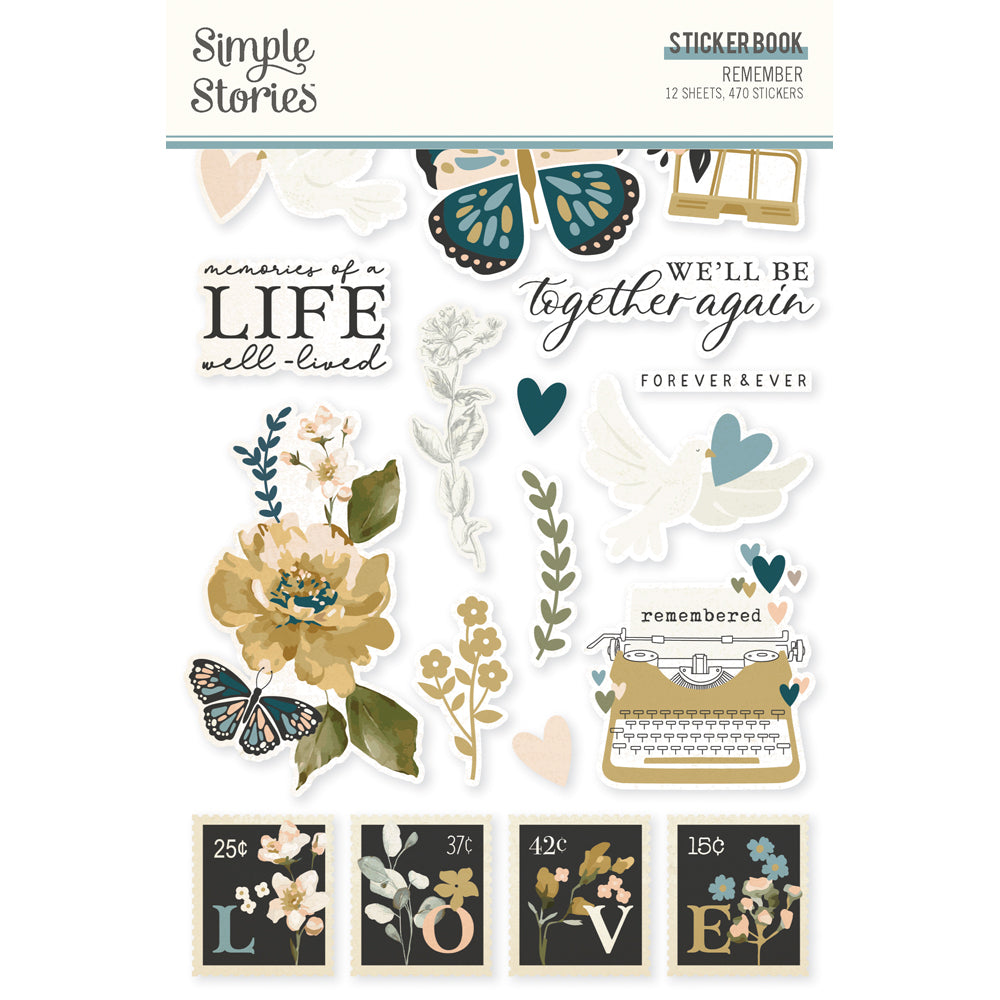 Remember Sticker Book – Simple Stories Hot on Sale