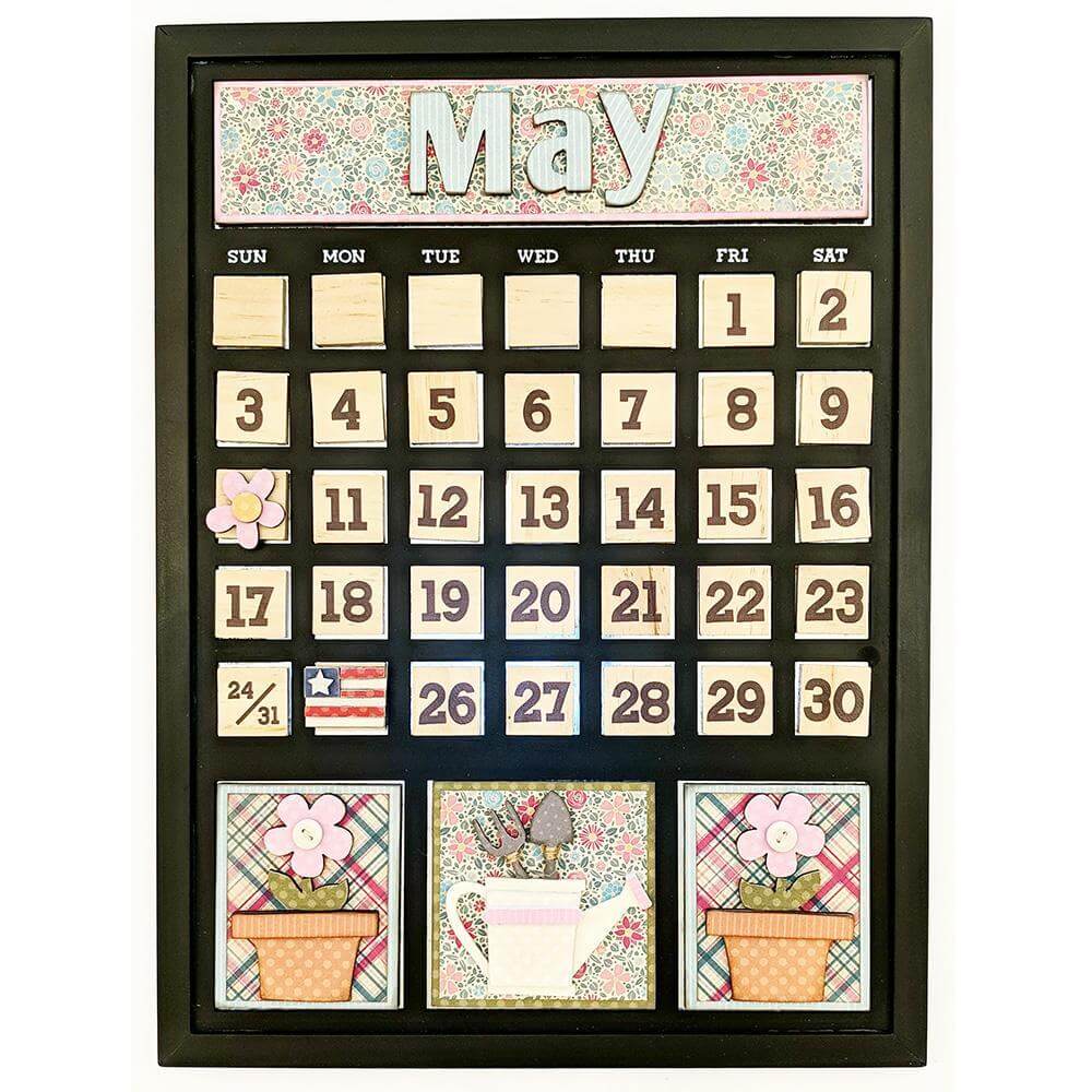 May Magnetic Calendar – Foundations Decor Supply