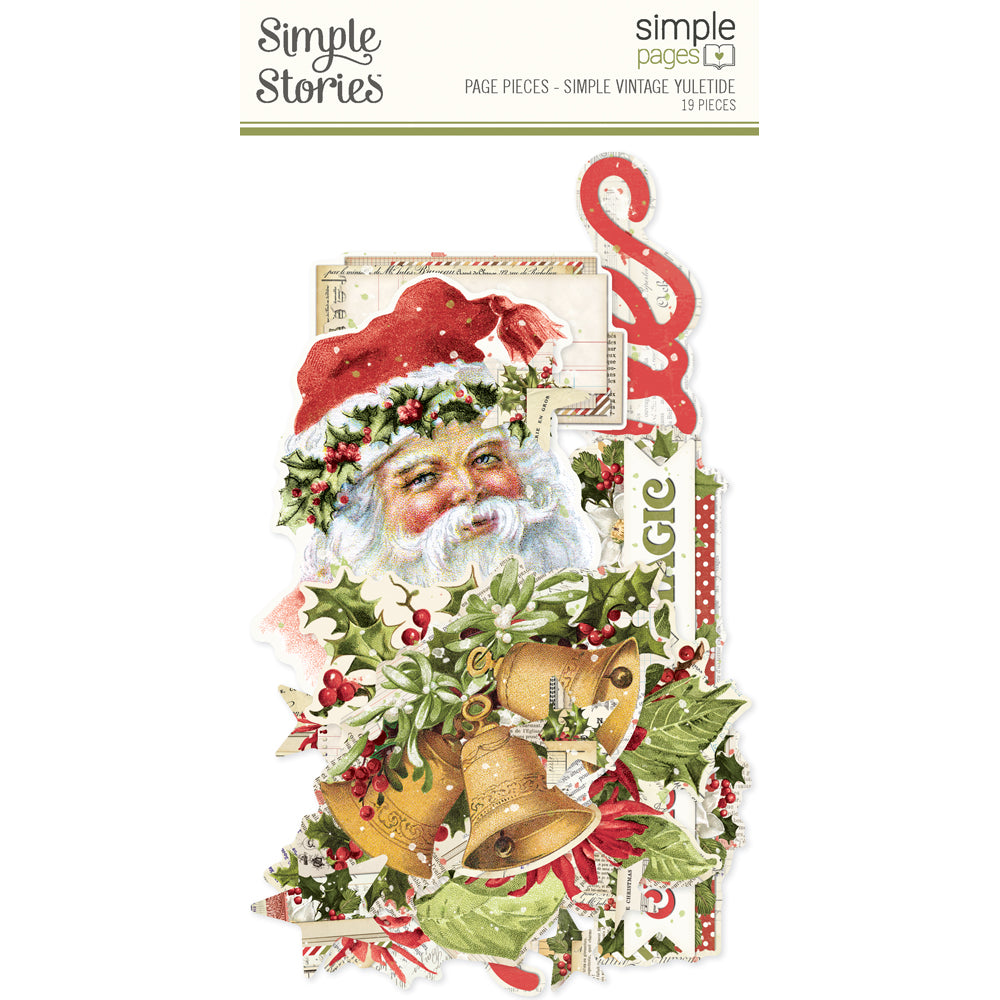 Simple Vintage Yuletide Simple Pages Page Pieces – Simple Stories Online