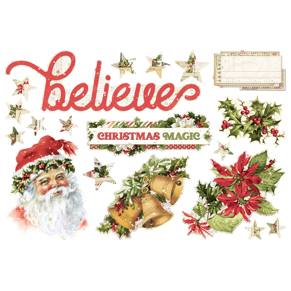 Simple Vintage Yuletide Simple Pages Page Pieces – Simple Stories Online