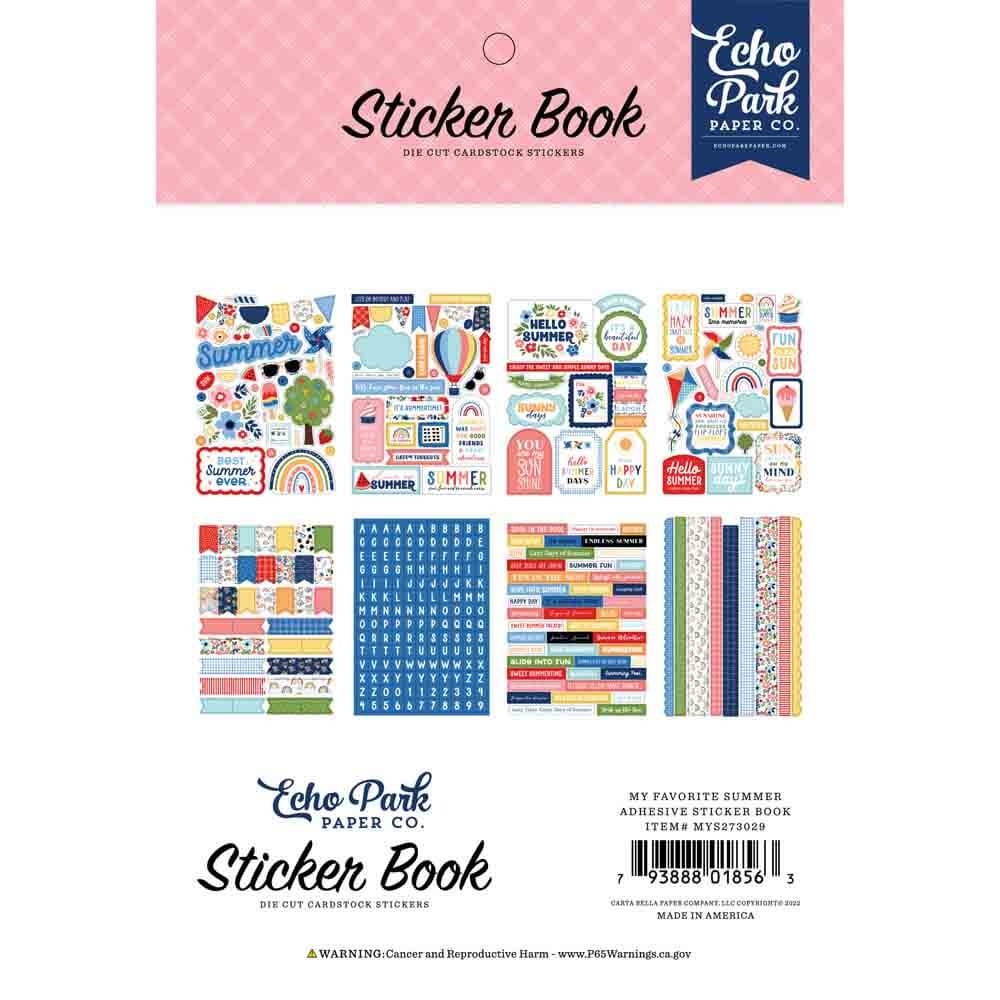 My Favorite Summer Sticker Book – Echo Park Online now