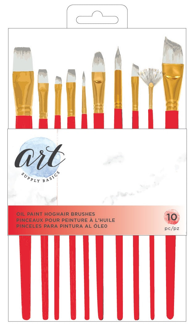 Oil Paint HogHair Brushes – Art Supply Basics – American Crafts Online Hot Sale