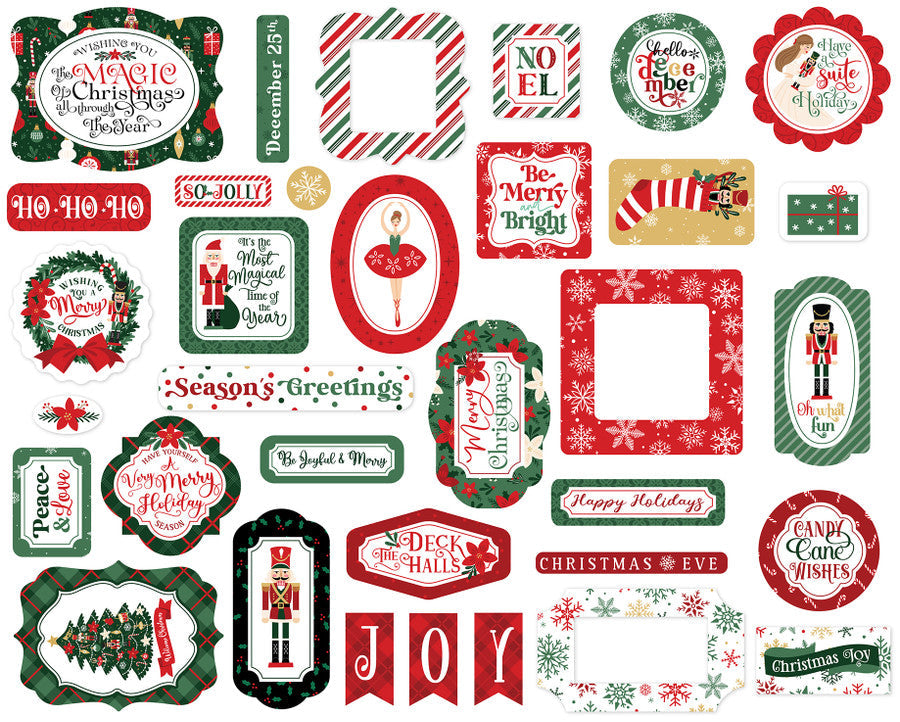 Nutcracker Christmas Ephemera – Echo Park Online