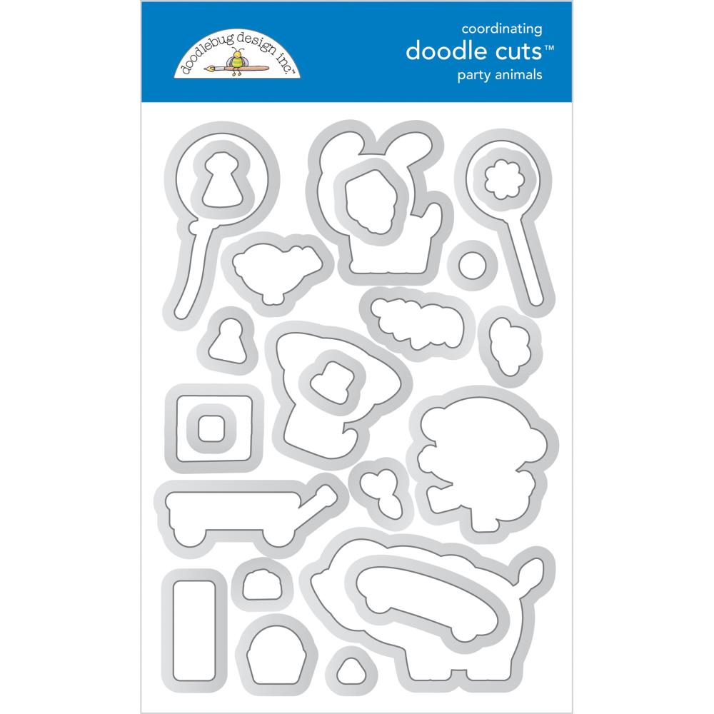 Party Animals Boy Doodle Cuts – Party Time – Doodlebug Supply