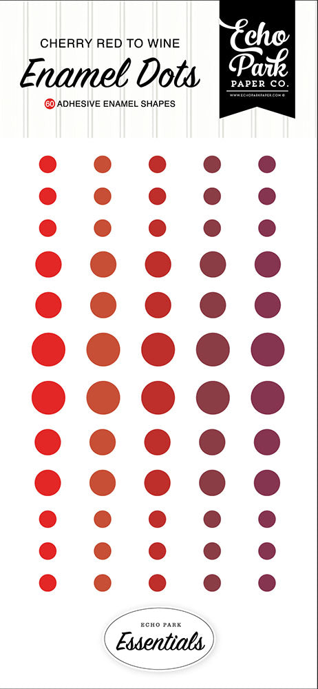 Red Essentials Enamel Dots – Echo Park Online Hot Sale
