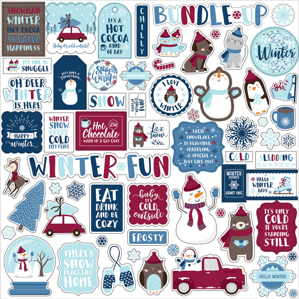 My Favorite Winter Element Stickers – Echo Park Online