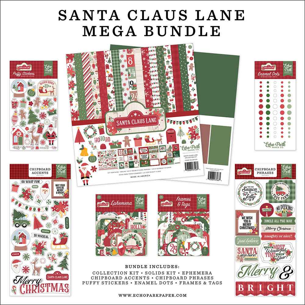 Santa Claus Lane Mega Bundle – Echo Park Online now