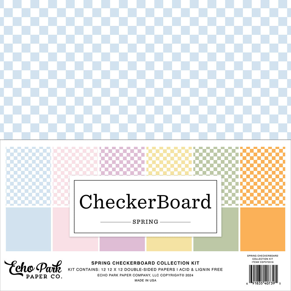 Spring Checkerboard Collection Kit – Echo Park Supply