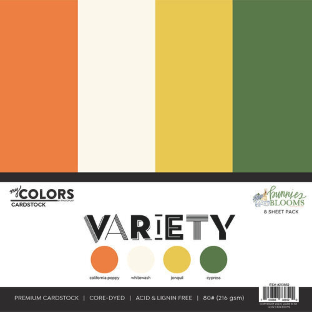 Showers and Flowers Solids Cardstock Kit – Photo Play Online now