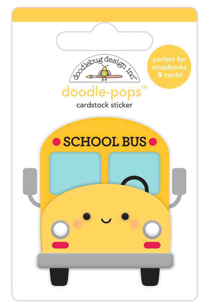 School Bus Doodle-Pops – School Days – Doodlebug Design Sale