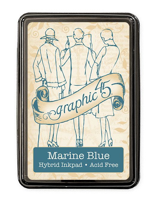 Marine Blue Inkpad – Graphic 45 Online now