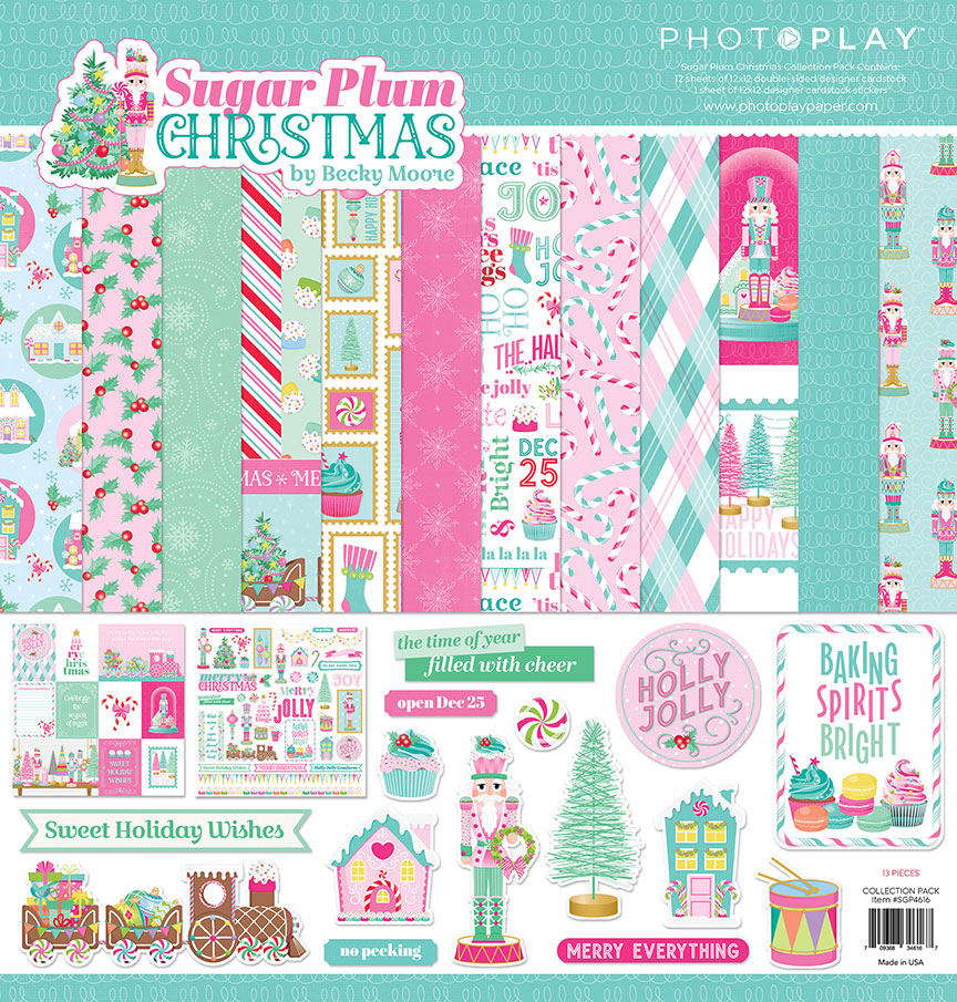 Sugar Plum Scrapbook Paper Collection Pack – PhotoPlay Sale