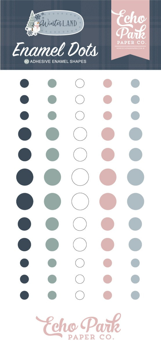 Winterland Enamel Dots- Echo Park Sale