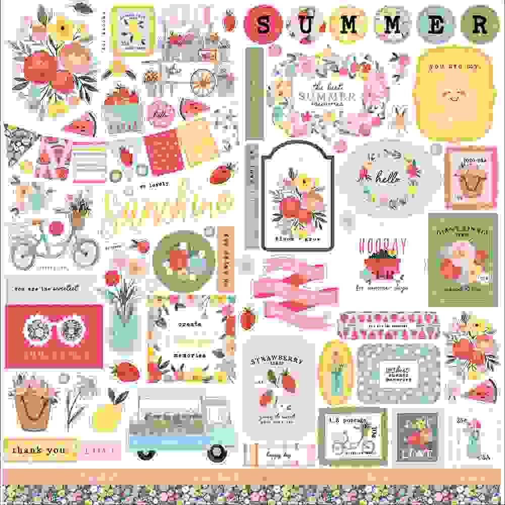 Summer Element Stickers – Carta Bella Supply