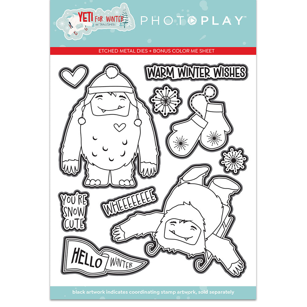 Yeti for Winter Dies – PhotoPlay Hot on Sale