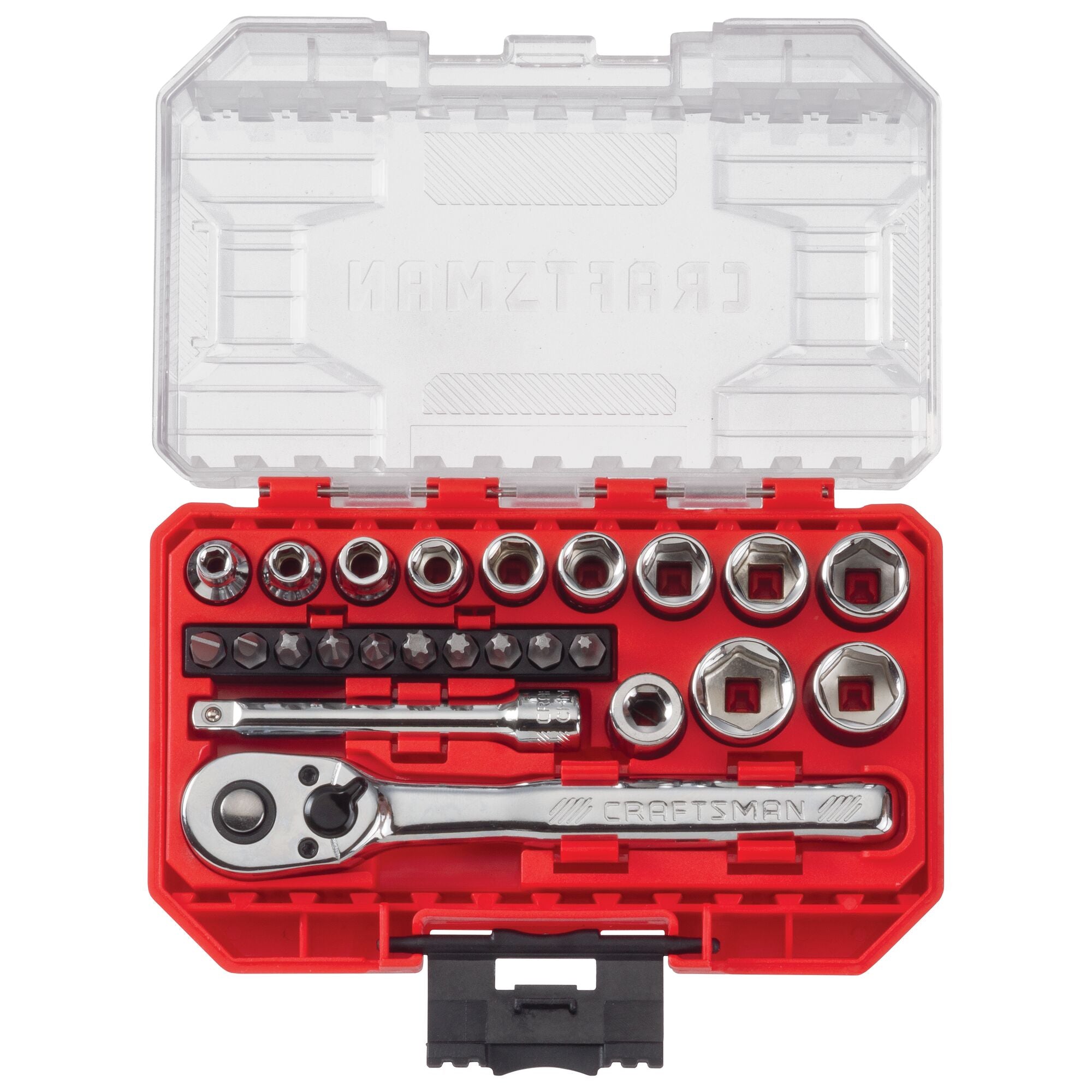 1/4-in Drive 6 Point Metric Mechanics Tool Set (24 pc) Discount