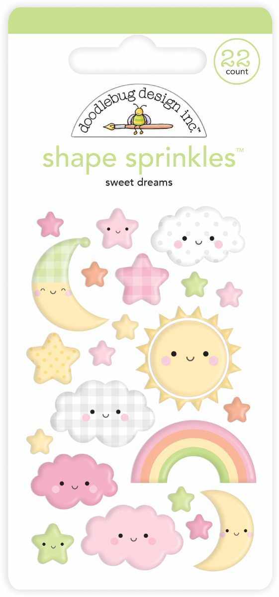 Sweet Dreams Shape Sprinkles – Bundle of Joy – Doodlebug Hot on Sale