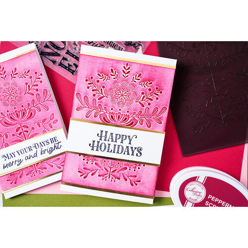 Yuletide 3-D Textured Impressions Embossing Folder by Catherine Pooler – Sizzix Supply