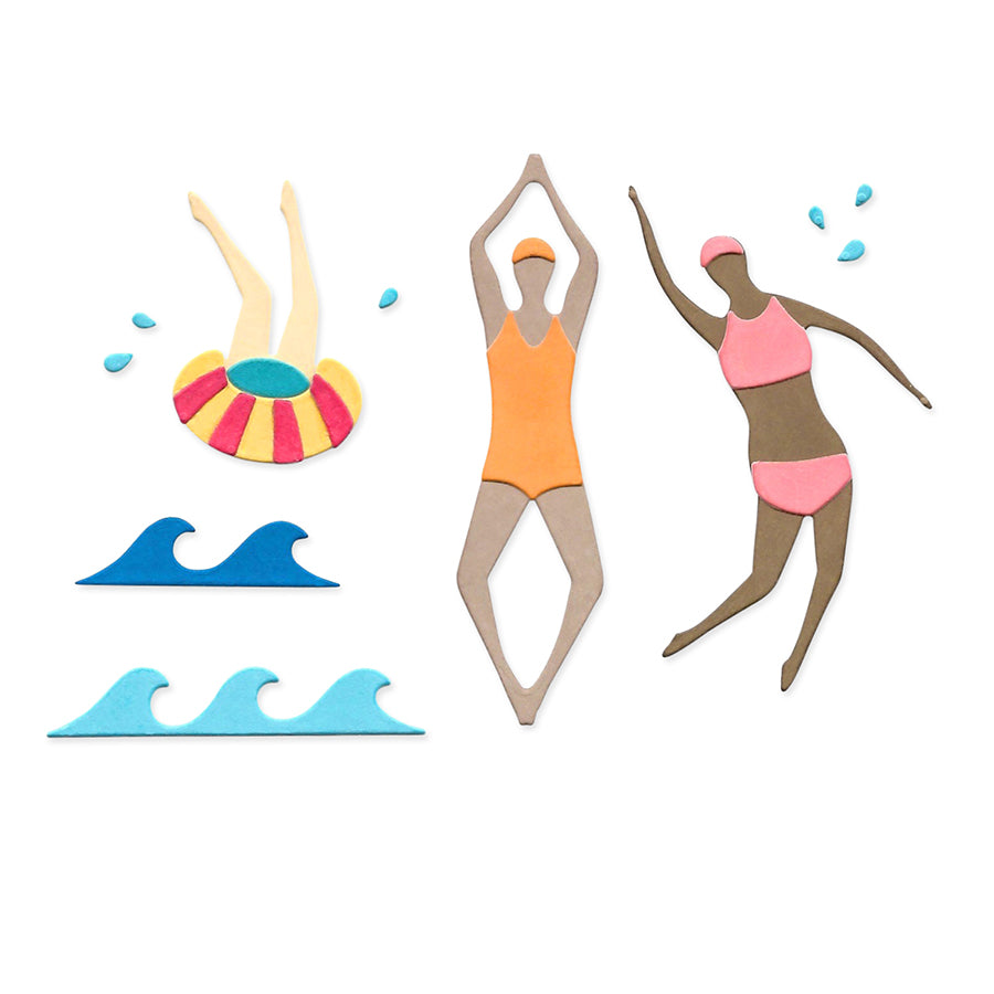 Synchronized Swimmers #2 Thinlits Dies by Catherine Pooler – Sizzix Online