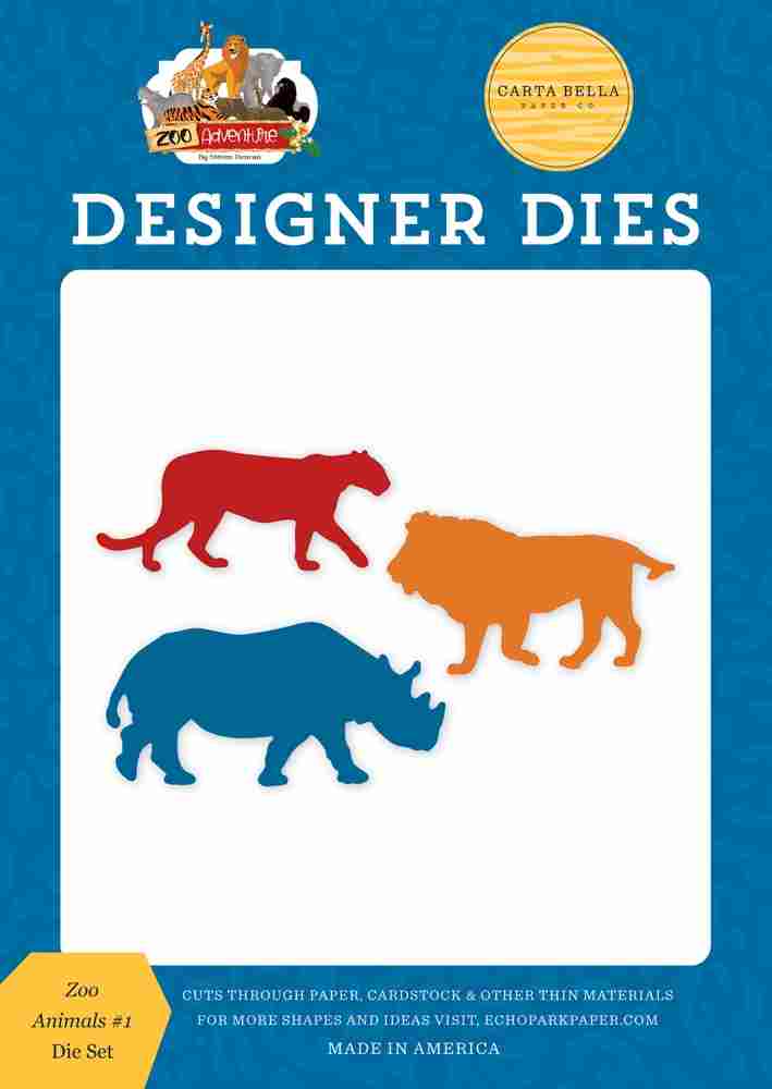 Zoo Animals #1 Dies – Zoo Adventure – Carta Bella Fashion