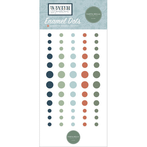 Winter Wonderland Enamel Dots – Carta Bella Online now