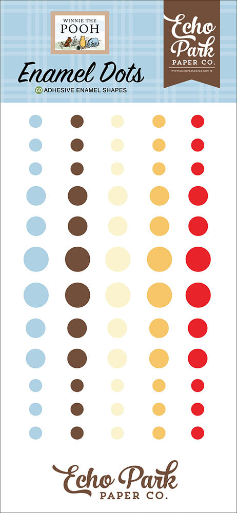 Winnie The Pooh Enamel Dots – Echo Park Online now