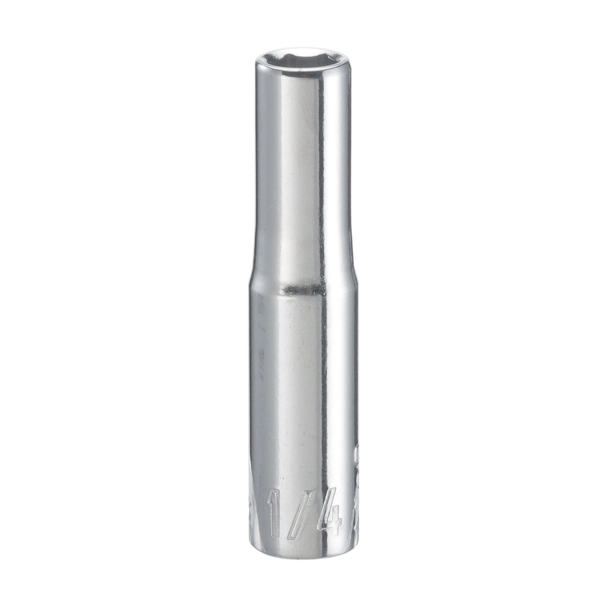 1/4-in Drive 1/4-in 6 Point SAE Deep Socket Hot on Sale
