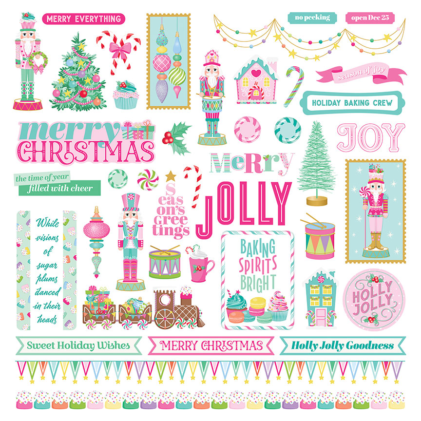 Sugar Plum Element Stickers – PhotoPlay on Sale