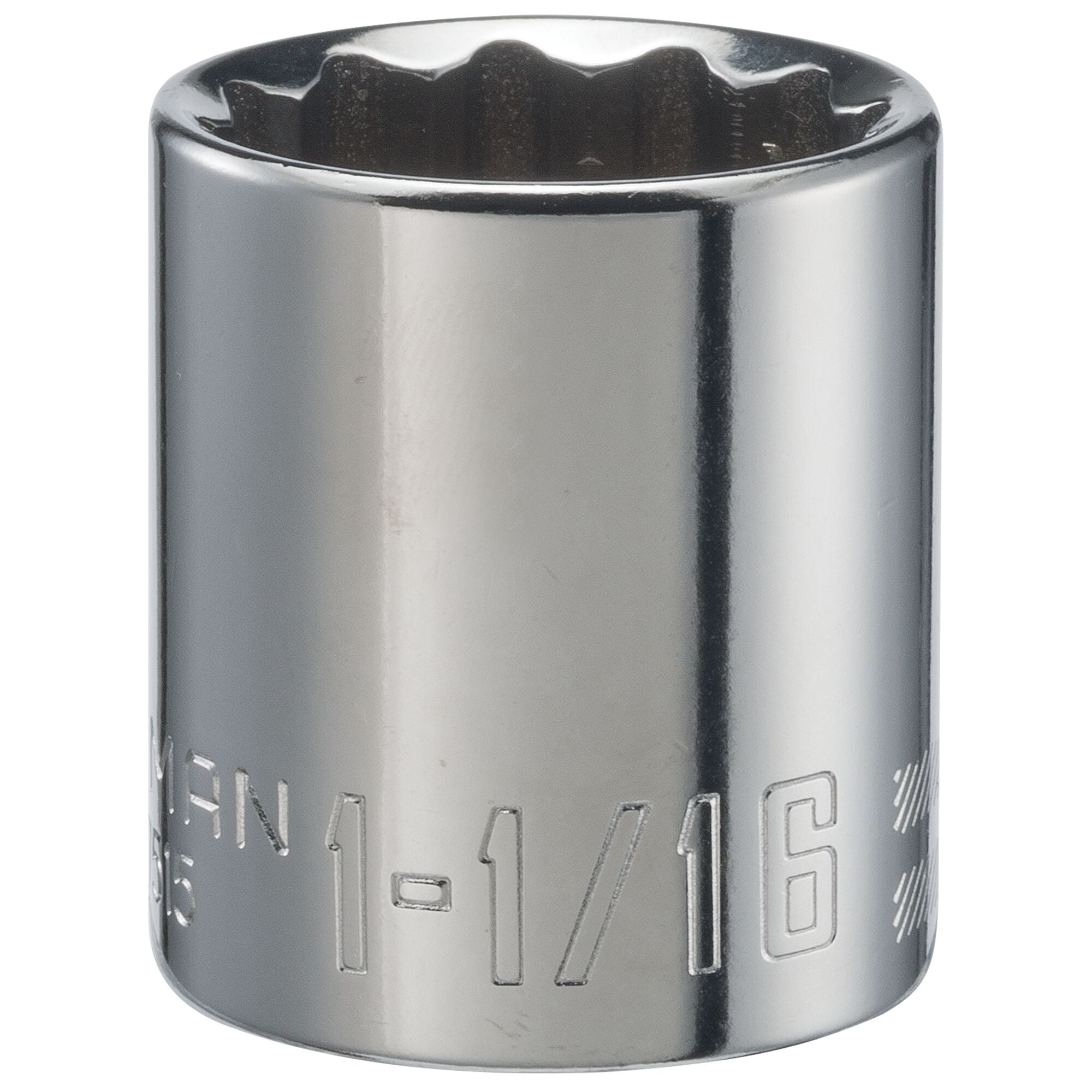 1/2-in Drive 1-1/16-in 12 Point SAE Shallow Socket on Sale