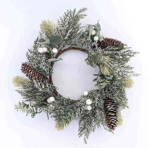 Winter Wreath – Home Board – Foundations Decor Online Sale