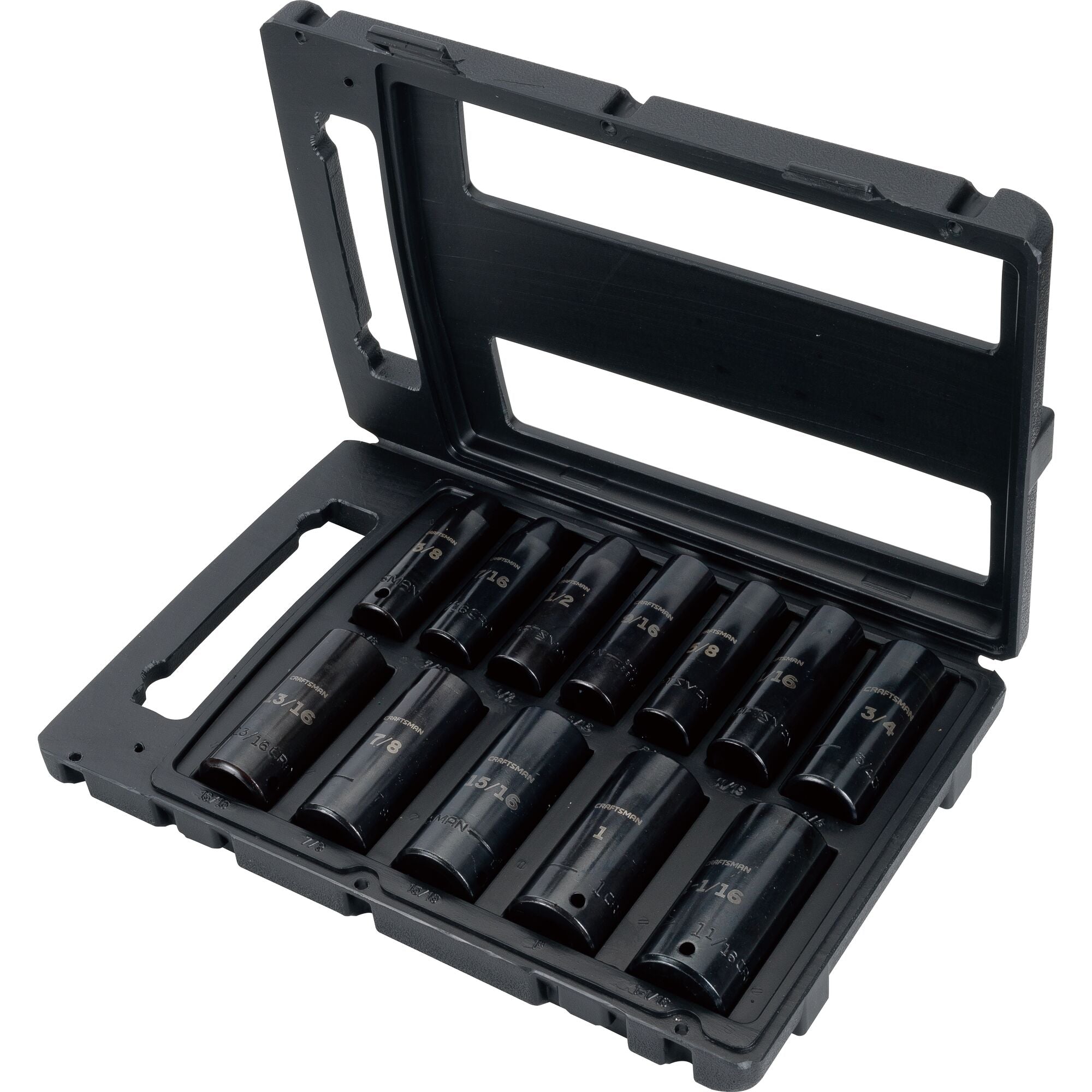 1/2-in SAE Deep Impact Socket Set (12 pc) Online Sale
