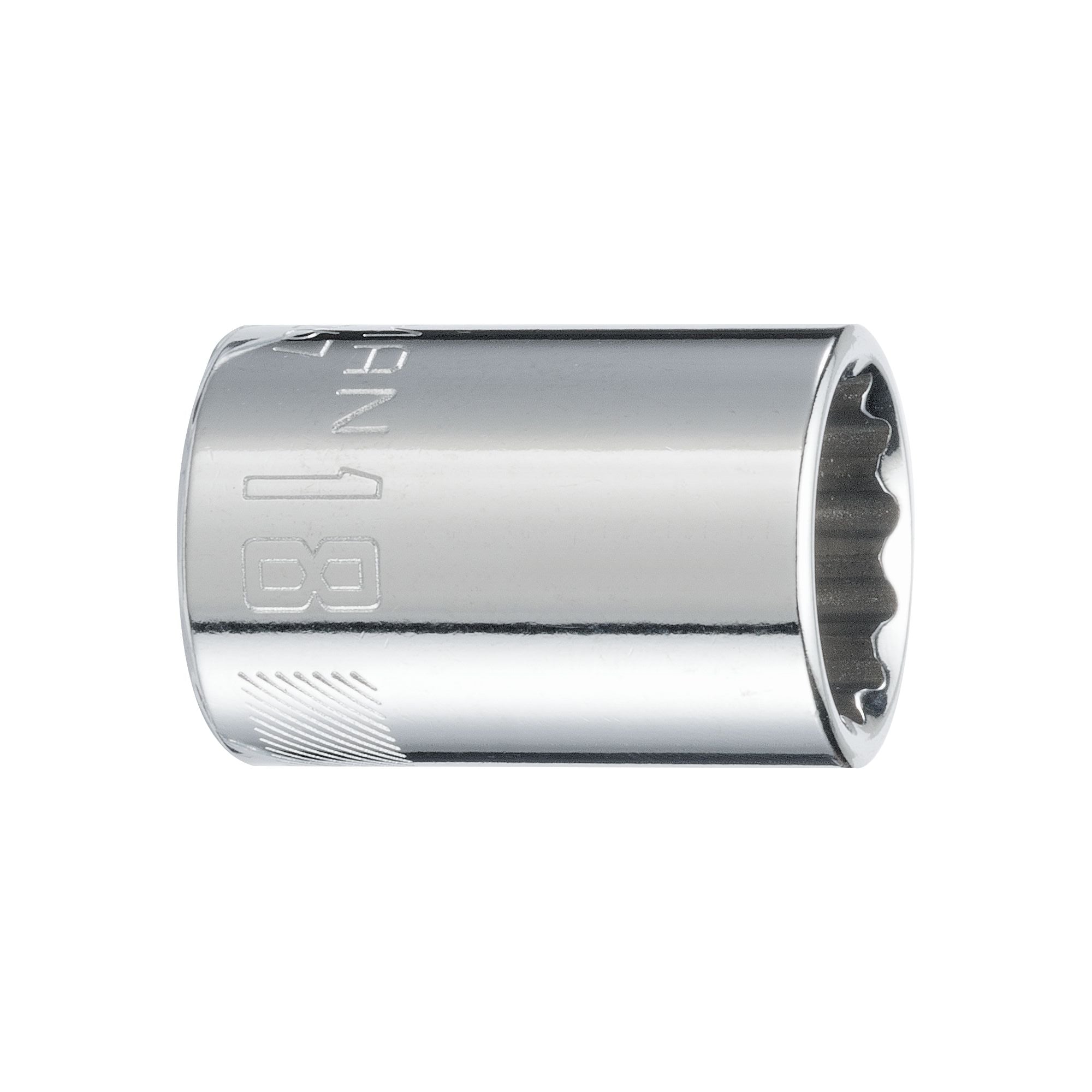 1/2-in Drive 18mm 12 Point Shallow Socket Fashion