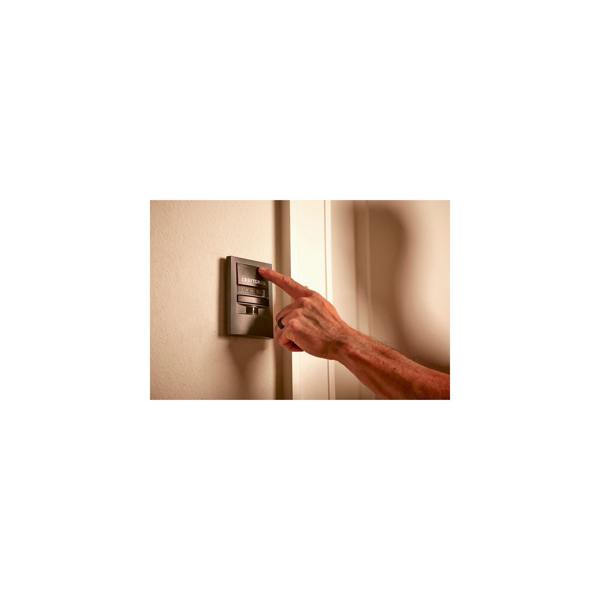 1.25-HP myQ Smart Belt Drive Garage Door Opener Works with MyQ Wi-fi Compatibility Battery Back-up LED Light Supply