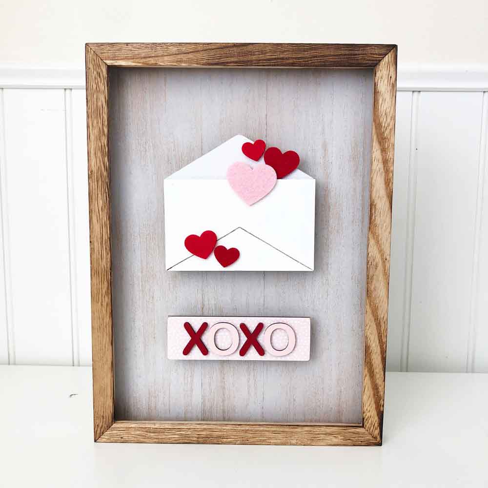 XOXO Letter – Simply Framed – Foundations Decor Online