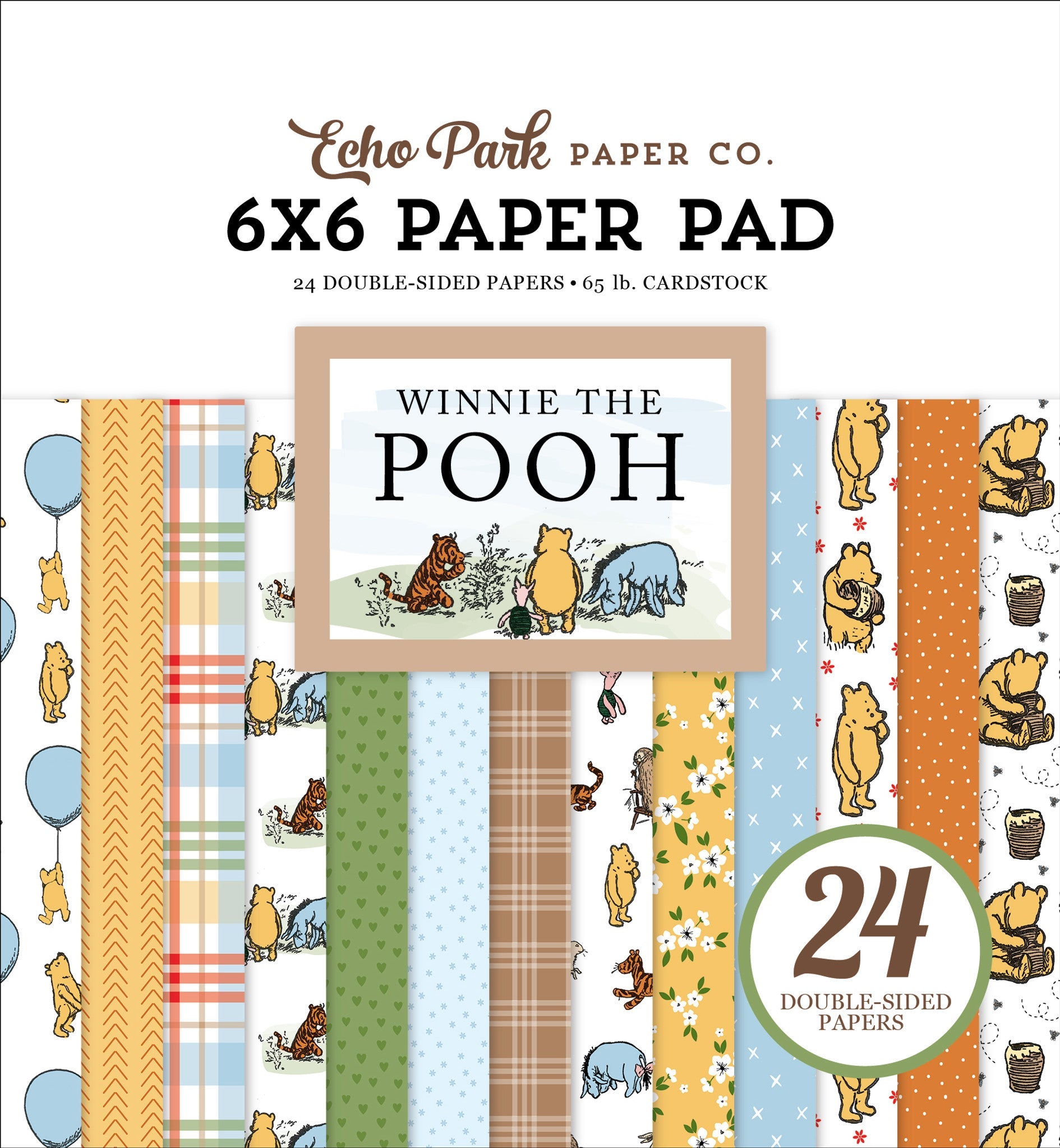 Winnie The Pooh 6″ x 6″ Paper Pad – Echo Park Online Sale