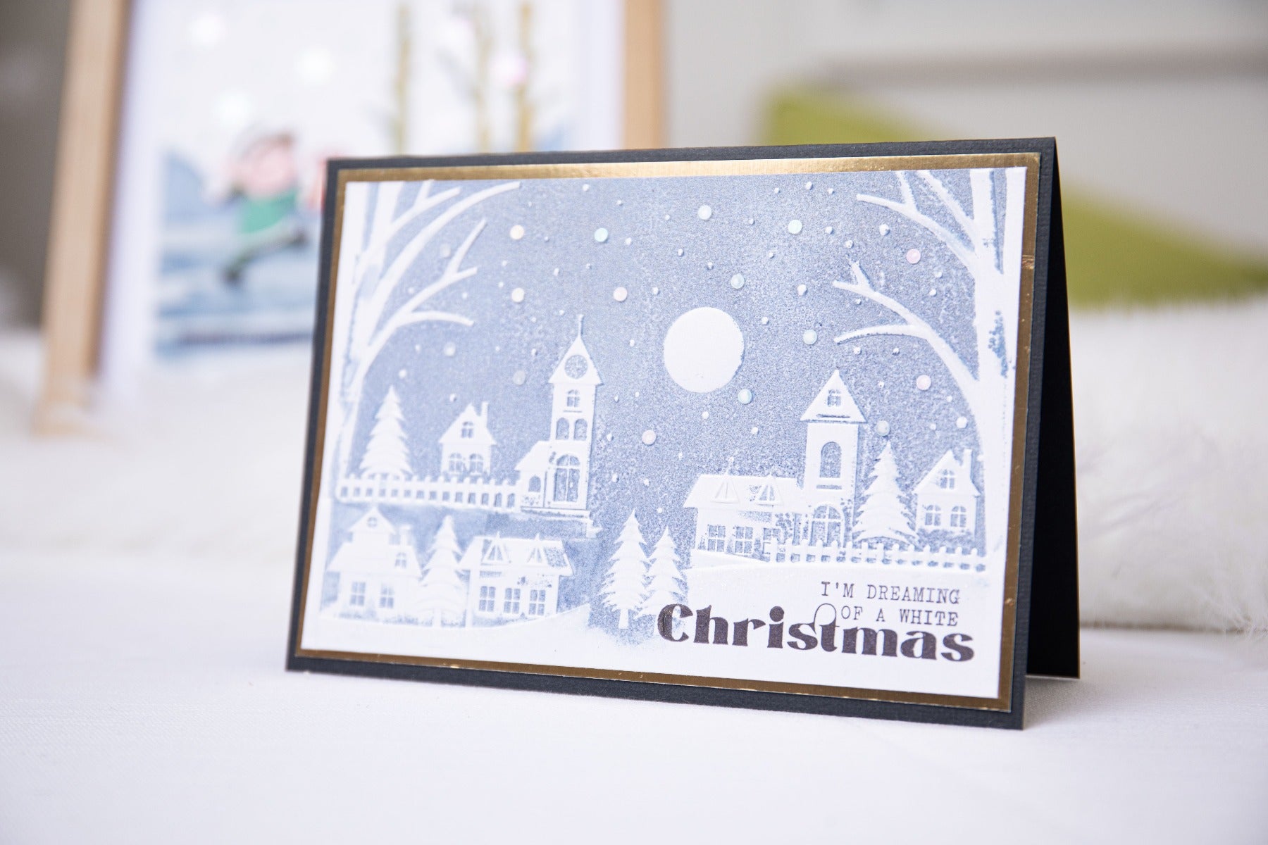 Winter Village 3-D Textured Emboss Folder  – Sizzix Online Sale