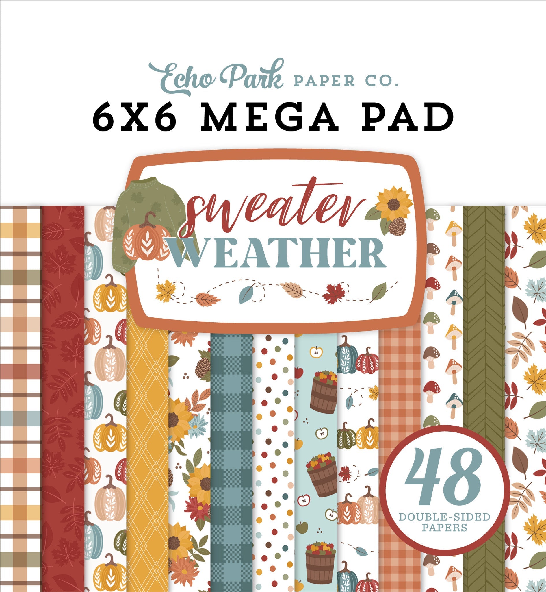 Sweater Weather Cardmakers 6″ x 6″ Mega Pad – Echo Park Online Sale