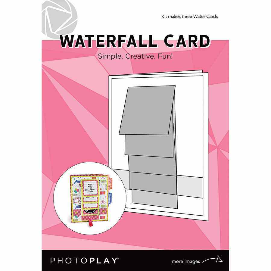 Waterfall Card – Maker’s Series – PhotoPlay Hot on Sale
