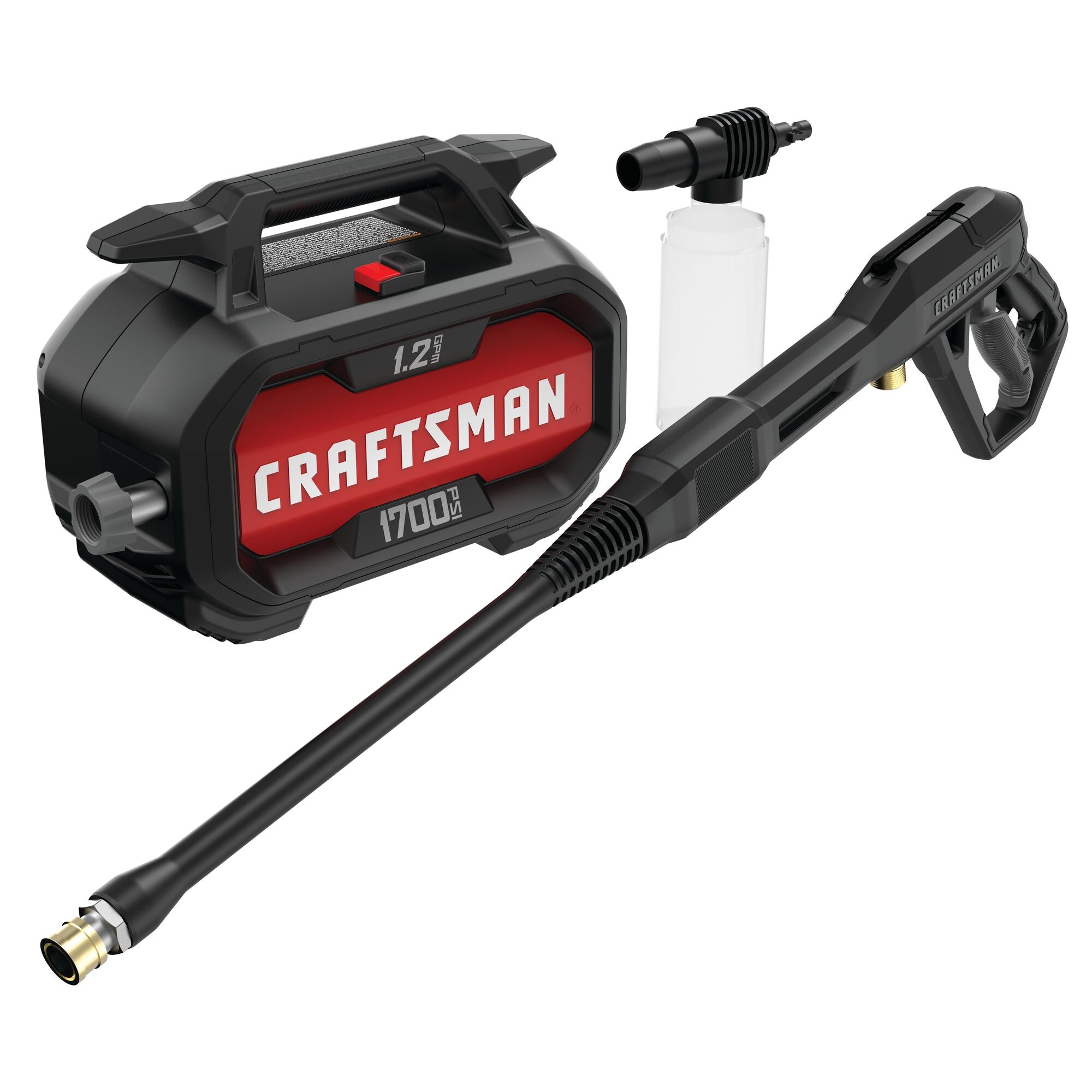 1,700 MAX psi* Electric Compact Cold Water Pressure Washer With Surface Cleaner Sale