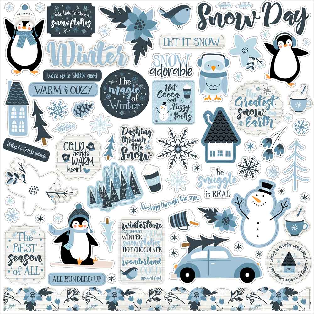The Magic Of Winter Element Stickers – Lori Whitlock – Echo Park Online now