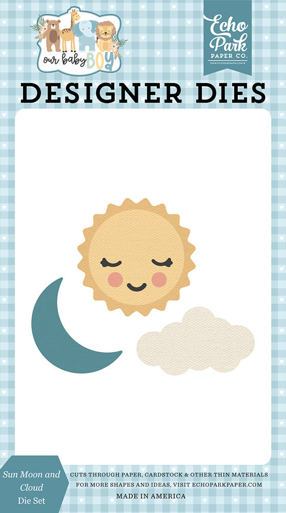 Sun Moon And Cloud Die Set – Our Baby Boy – Echo Park on Sale