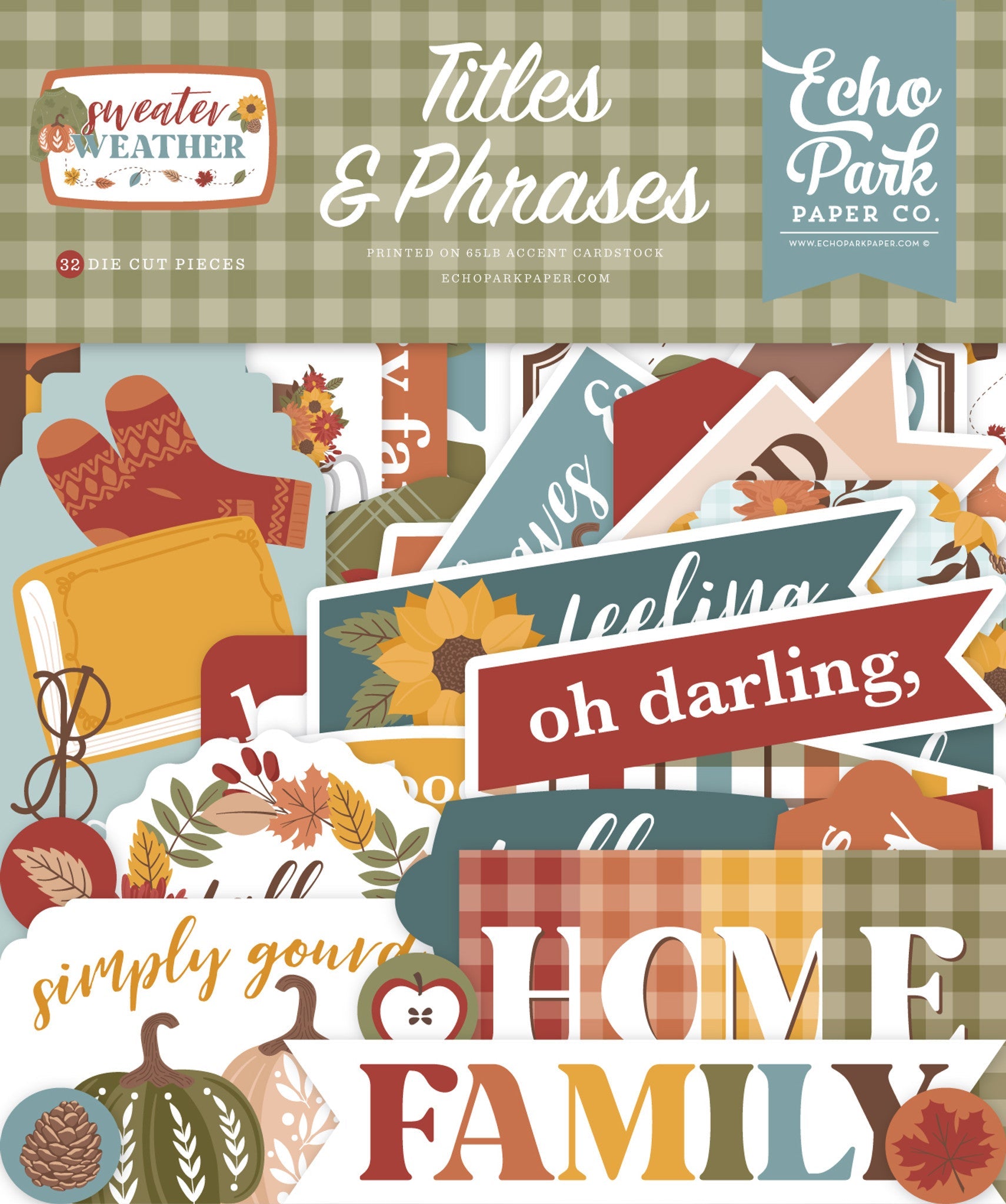 Sweater Weather Titles & Phrases – Echo Park Hot on Sale