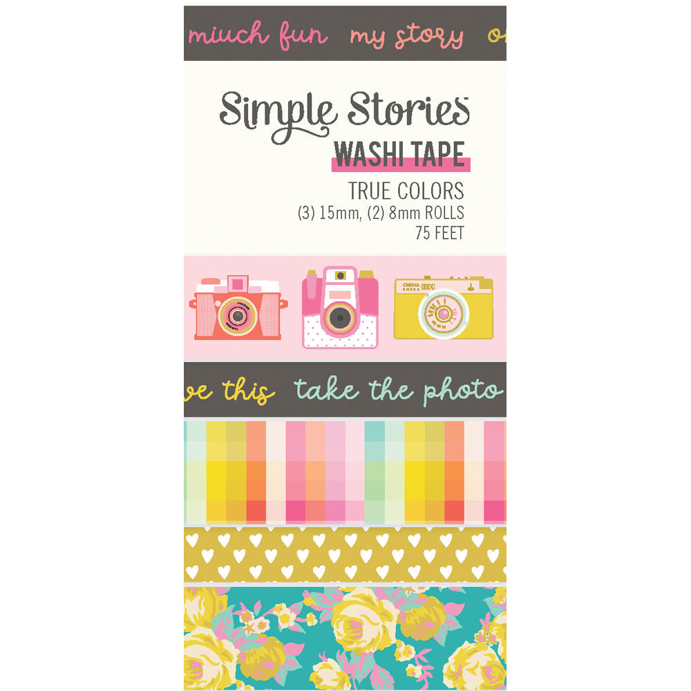 True Colors  Washi Tape – Simple Stories Sale