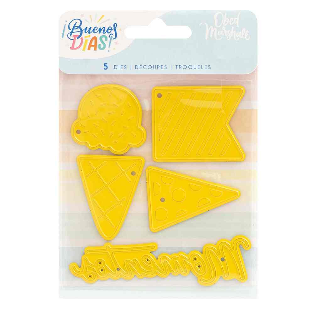 Yellow Dies – Buenos Dias – American Crafts Online Hot Sale